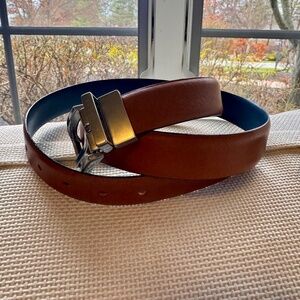 Ted Baker Brown - Blue reversible belt